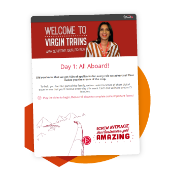 Virgin Trains Custom onboarding resources